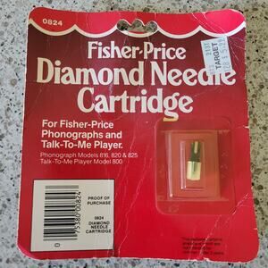 Fisher Price Diamond Needle Cartridge for Phonographs Talk To Me Player 0824 NOS